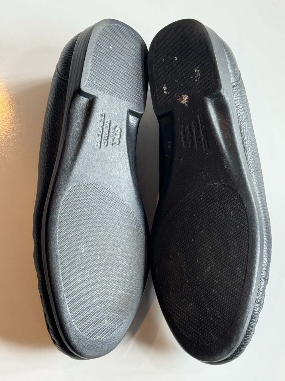 SAS Simplify Women's Black Leather Tripad Comfort Slip-On Loafers Size 10M - Picture 9 of 9